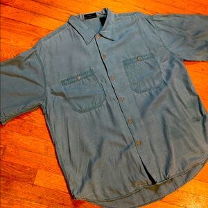 🌴GENERRA CASUAL BUTTON FRONT LOOSE FIT SHIRT A VINTAGE - MEN’S MEDIUM🌴